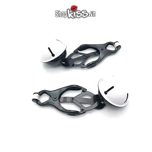 Bộ kẹp núm vú kích thích đầu ti có đeo chuông — Thiết kế độc đáo, cảm giác kích thích tột đỉnh
