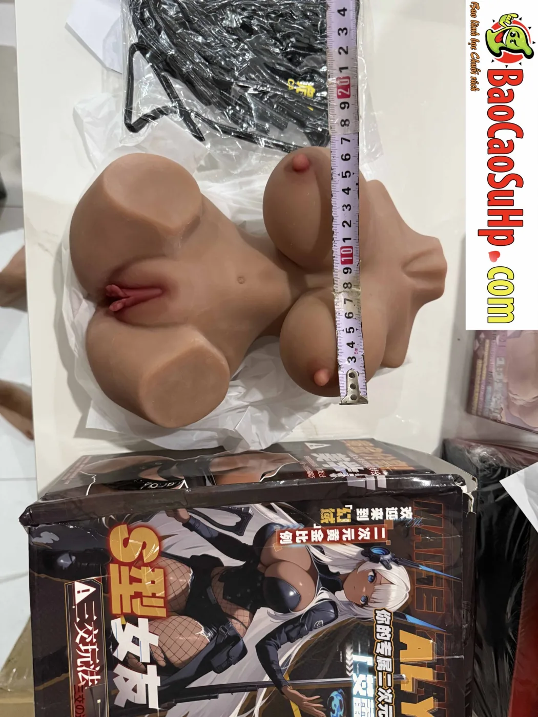 Bup be tinh duc ban than Coc Homura Warrior da nau nguc bu 3 4