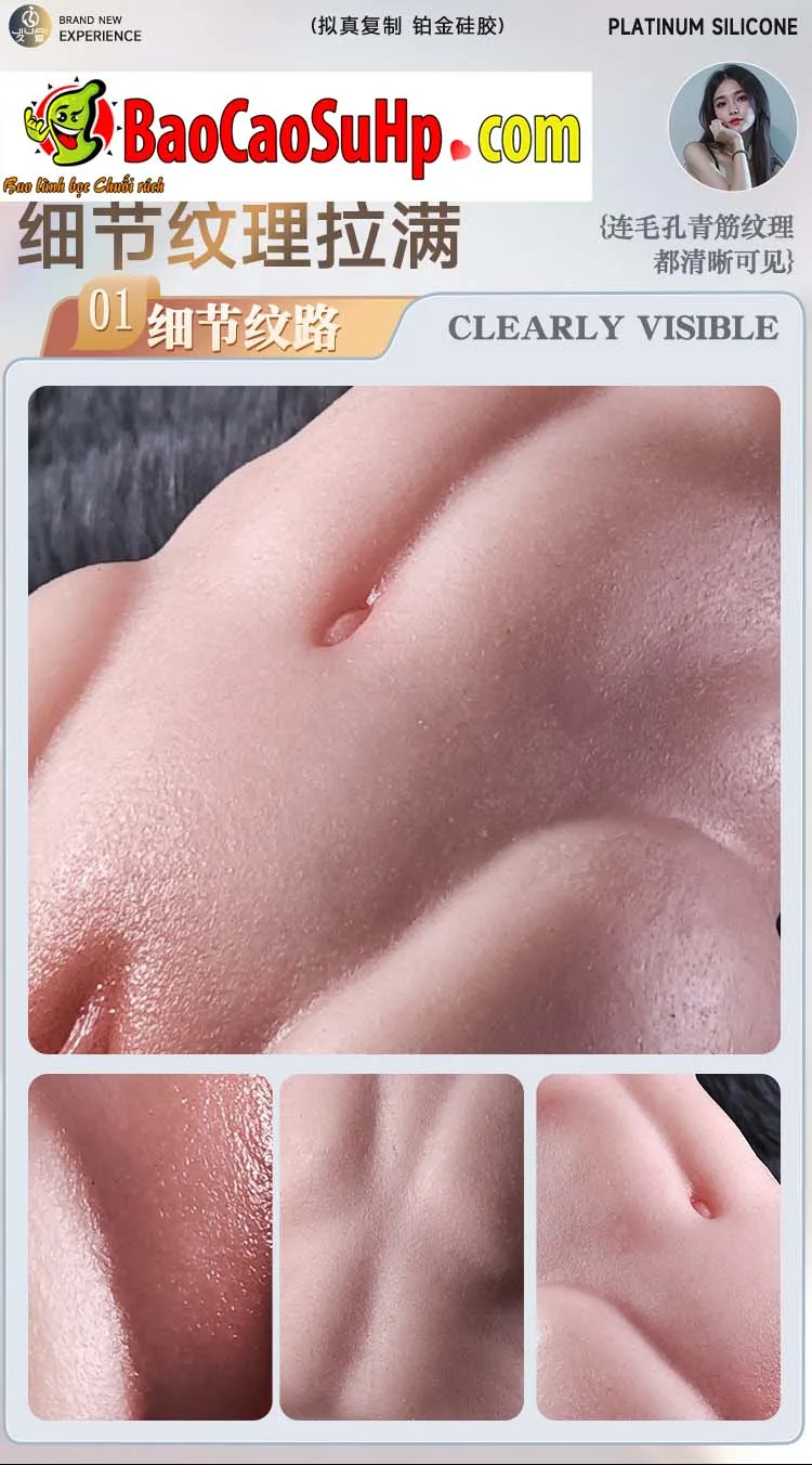 Búp bê tình dục bán thân Full Silicone Jiuai Mizuki Big — hình 13