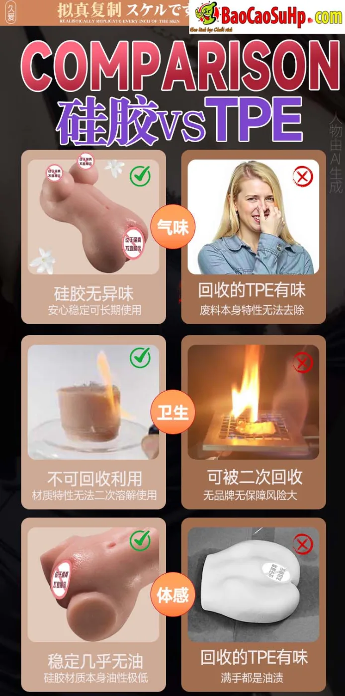 Búp bê bán thân Silicon trần mềm mịn như da thật Jiuai — hình 18