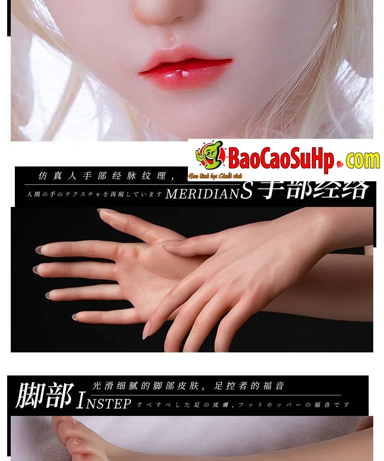 Búp bê tình dục toàn thân Kaede Cosplay 140cm–170cm ảnh giới thiệu - ảnh 12