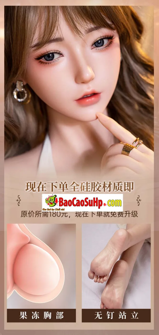 Búp bê tình dục Full Silicone 2.5D Mizzzee Ryousou Meian — hình 29