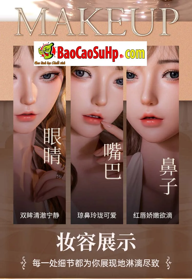 Búp bê tình dục Full Silicone 2.5D Mizzzee Ryousou Meian — hình 33