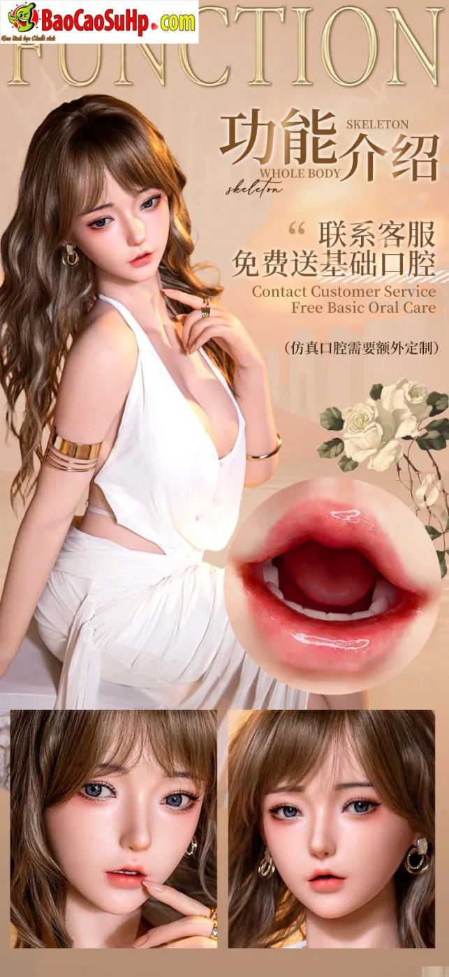Búp bê tình dục Full Silicone 2.5D Mizzzee Ryousou Meian — hình 24