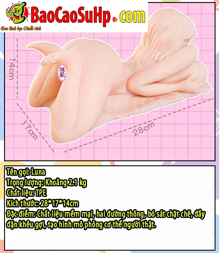 Búp bê tình dục mini Luna Hungry Wife 3 kiểu lựa chọn up — hình 54