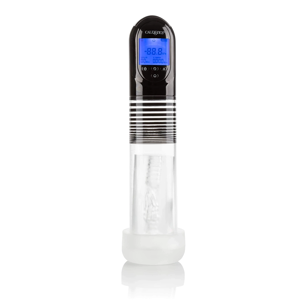 CalExotics Optimum Series máy bơm dương vật tự động thông — Công nghệ bơm tự động thông minh