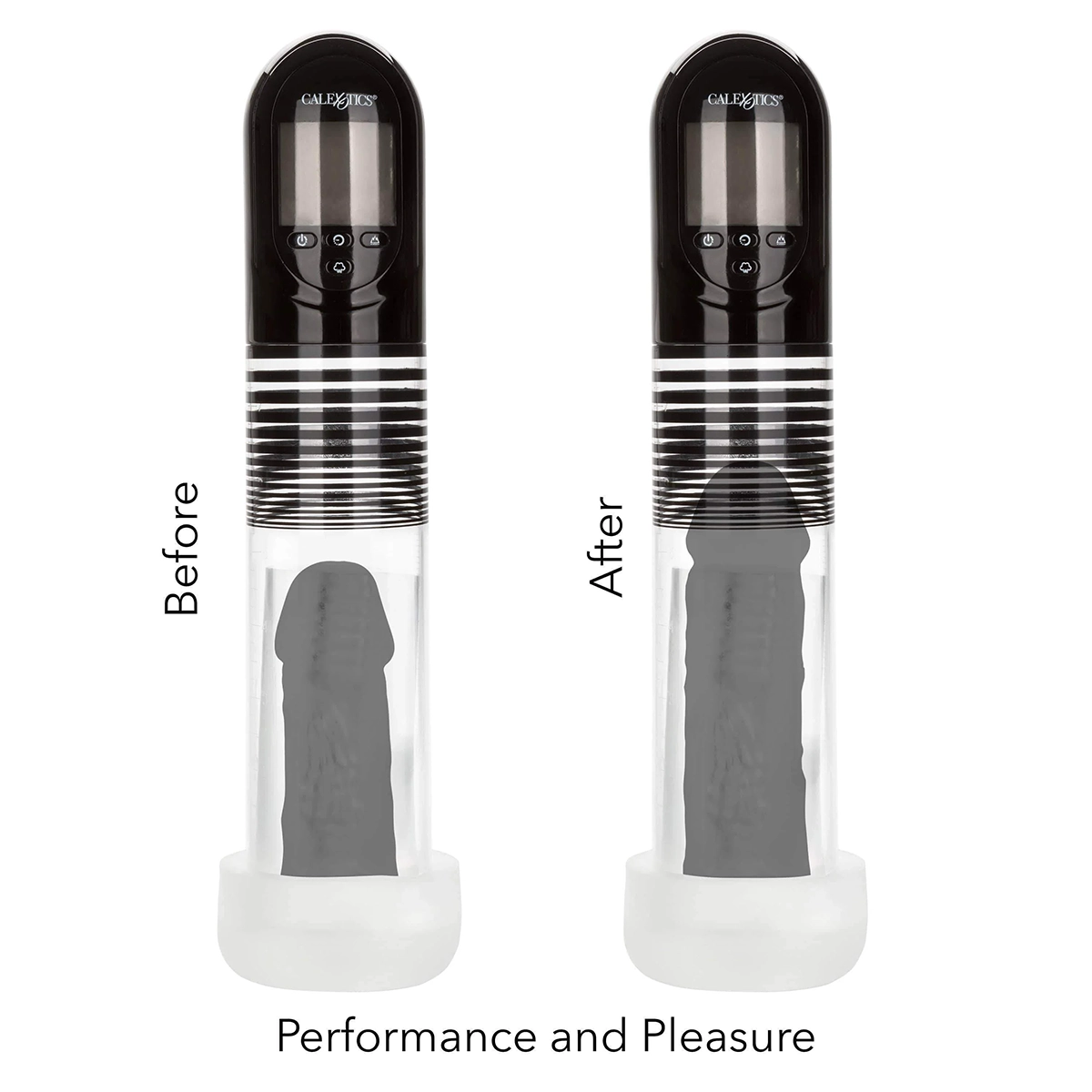 CalExotics Optimum Series máy bơm dương vật tự động thông — hình 8