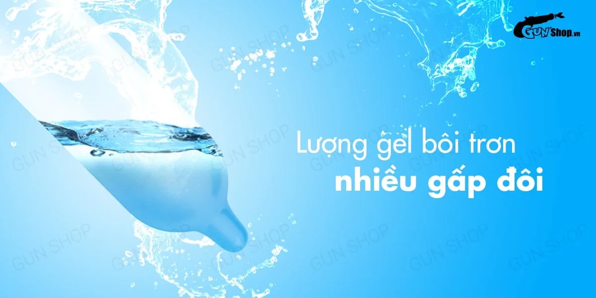 Bao cao su Mingliu Double Lubricating hộp 10 chiếc nhiều gel — Ưu điểm vượt trội làm nên điểm khác biệt của Mingliu Double