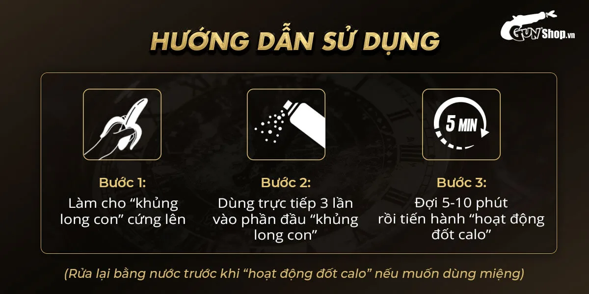 Powergra Delay Spray Sìn Sú 12ml kéo dài thời gian tăng — hình 5