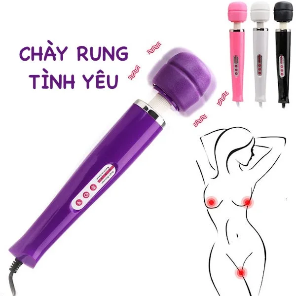 Chày rung Hitachi Magic không dây giá rẻ sextoy tình yêu massage điểm G Chày rung Hitachi Magic không dây giá rẻ sextoy tình yêu massage điểm G