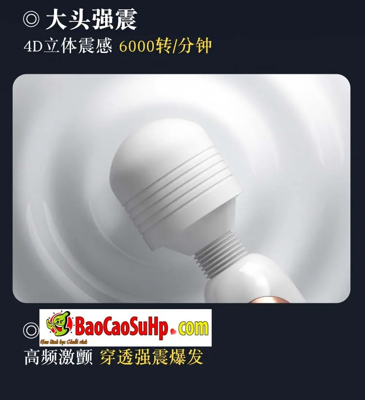 Chày rung phát nhiệt Mizzzee Happy Life White Firebaby giá rẻ rung mạnh - ảnh 15