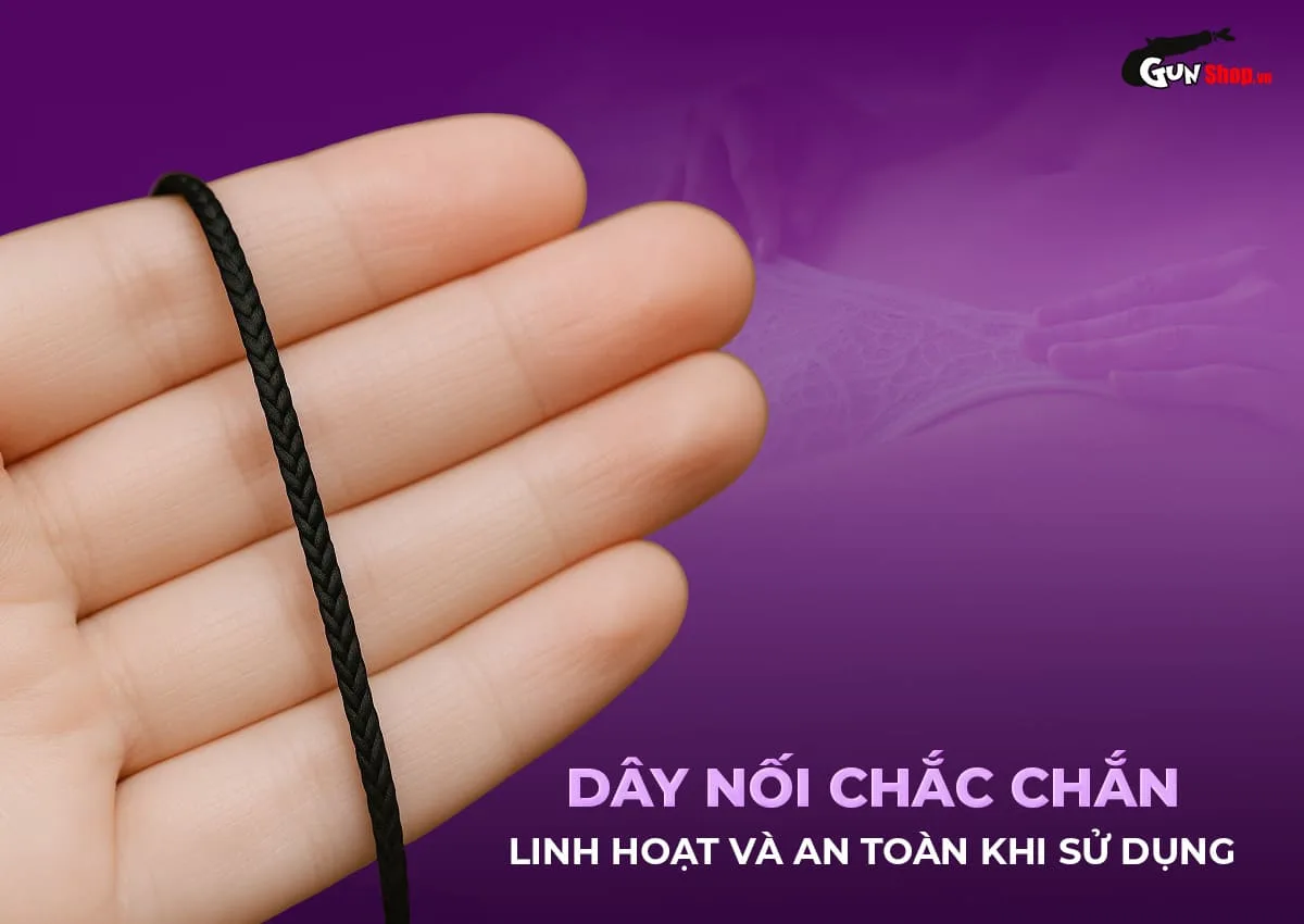 Chuỗi hạt ngọc trai kích thích hậu môn an toàn dễ sử dụng — Dây nối chắc chắn – Linh hoạt và an toàn khi sử dụng