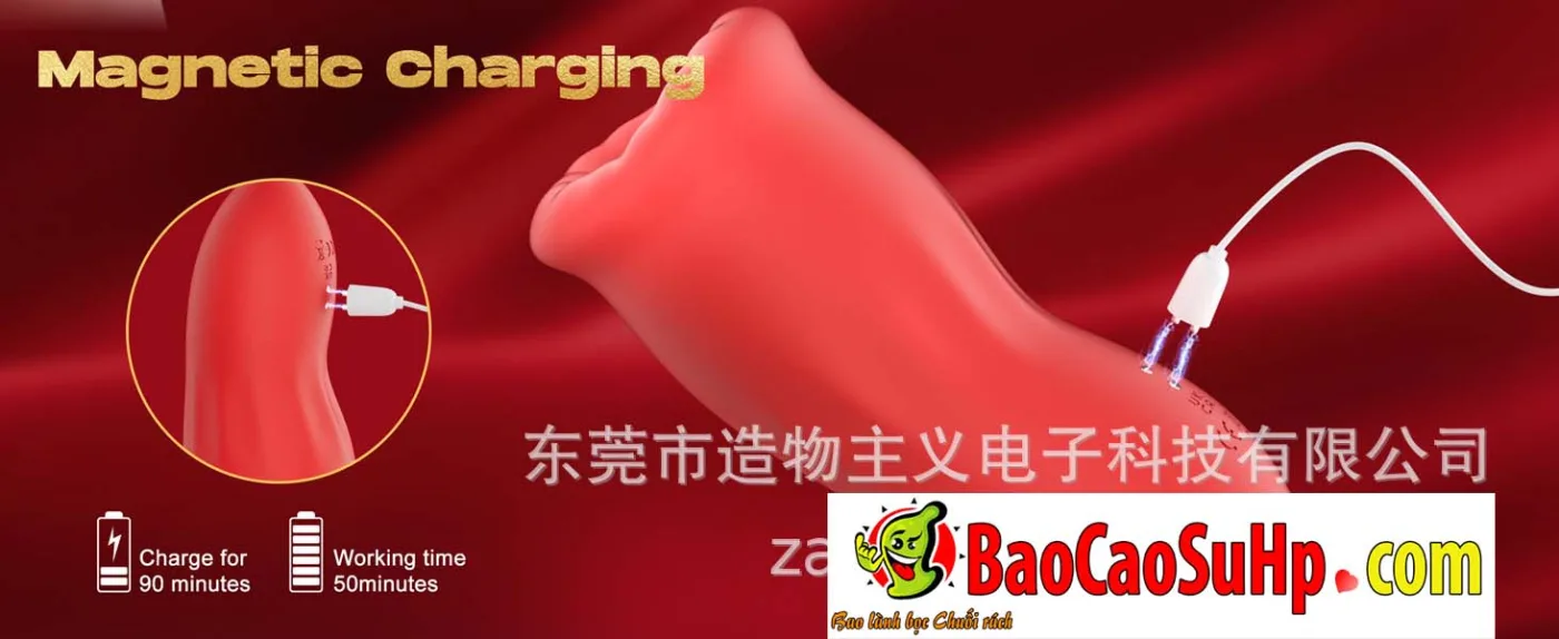 Cốc thủ dâm miệng có lưỡi Kinkage Ruriko điều khiển APP — hình 8