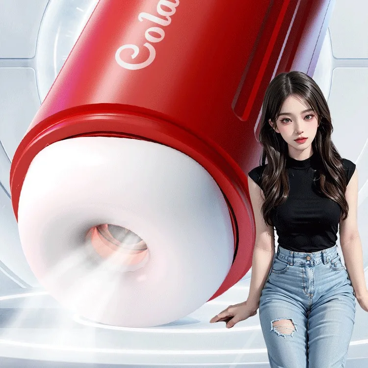 Cốc thủ dâm SOKOOT lon Coca co bóp thụt hút, phát nhiệt — Bộ Sản Phẩm Bao Gồm
