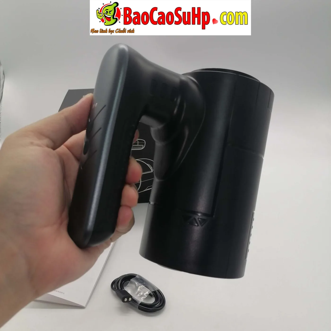 Cốc thủ dâm tự động Black Mark thụt lên xuống nhỏ gọn mạnh mẽ RC-015 - ảnh giới thiệu 17
