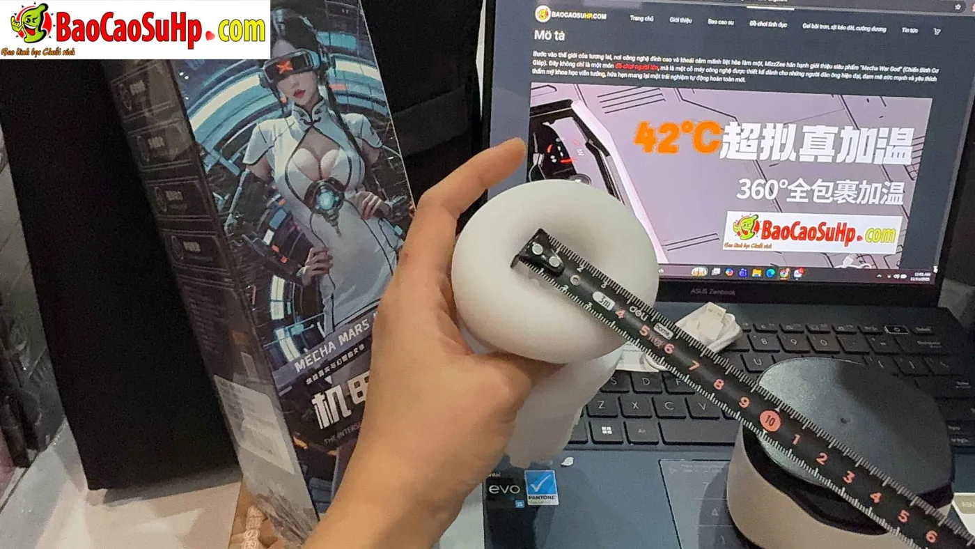 Cốc thủ dâm tự động Mizzzee Mecha War God-X hút rung màn — Hình ảnh chụp sản phẩm tại shop Shop.com
