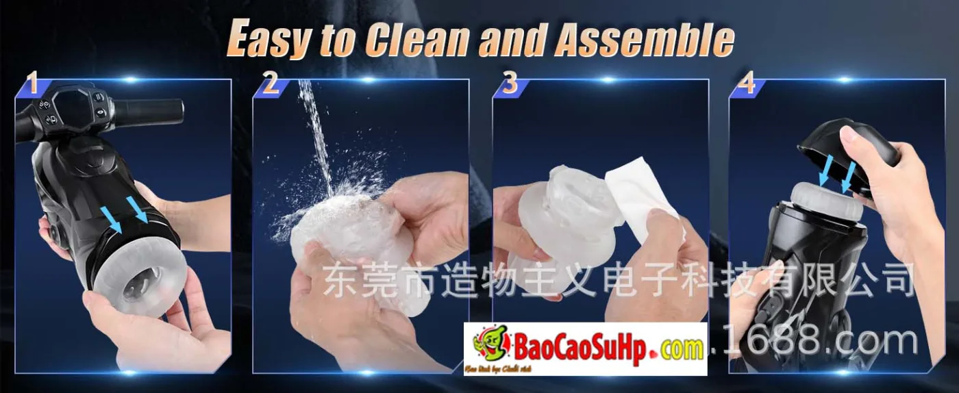 Coc thu dam tu dong mo hinh xe may van tay ga COC Nazohime no Misshitsu 12