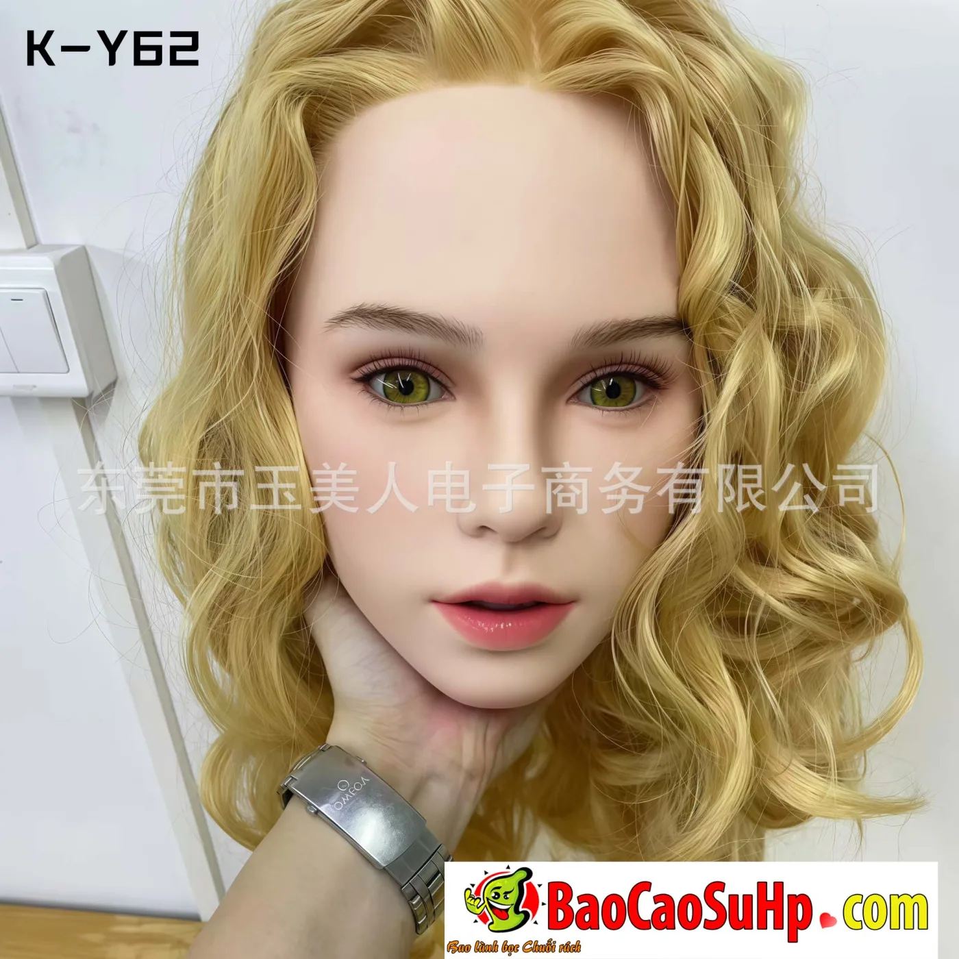 Đầu Búp Bê Full Silicone YT2026 hình ảnh giới thiệu 3