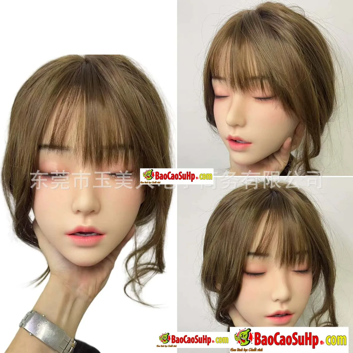 Dau bup be tinh duc Full Silicone Kanna cong chua nham mat 2