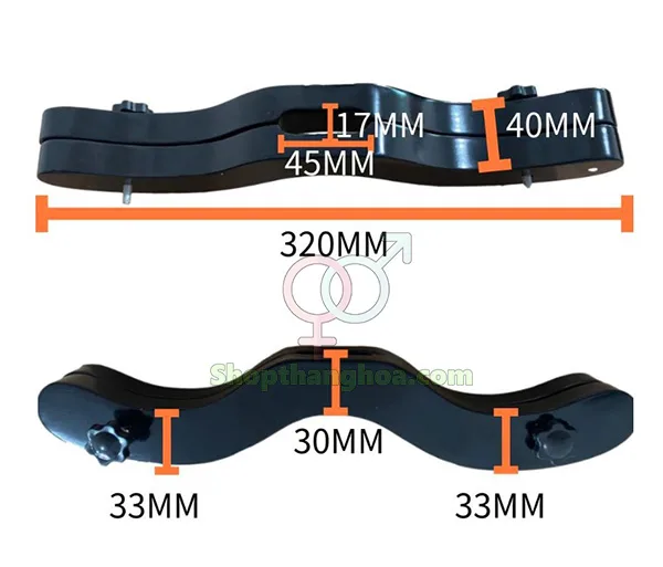 Đồ chơi SM kẹp bìu kích thích tra tấn nam đam mê BDSM — hình 9
