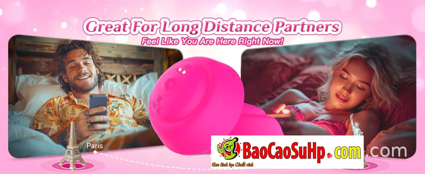 Dụng cụ kích thích Massage ngực cho chị em Pika Pink rung — hình 12