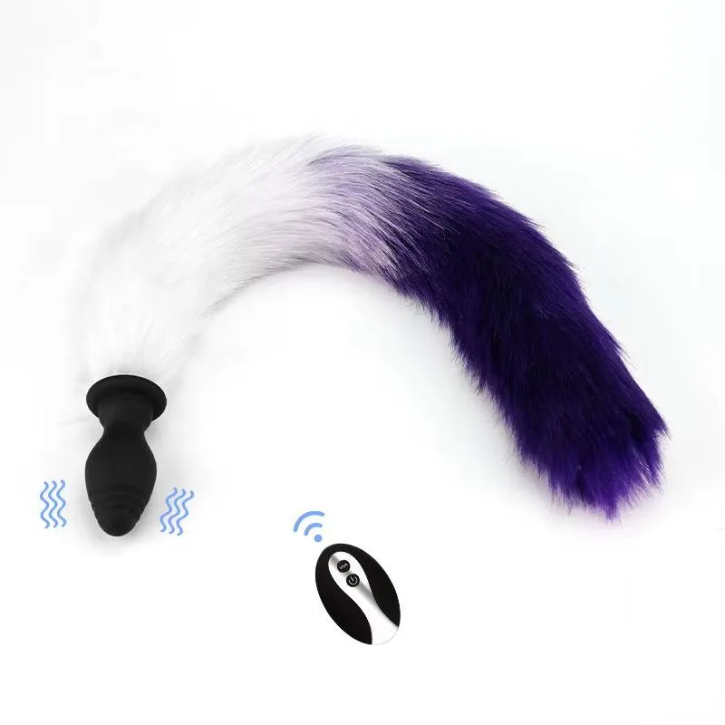 Đuôi Cáo SiliCon Cosplay Có Rung Điều Khiển Từ Xa Đuôi Chồn — Đuôi cáo cosplay có rung điều khiển từ xa dễ dàng ôm sát