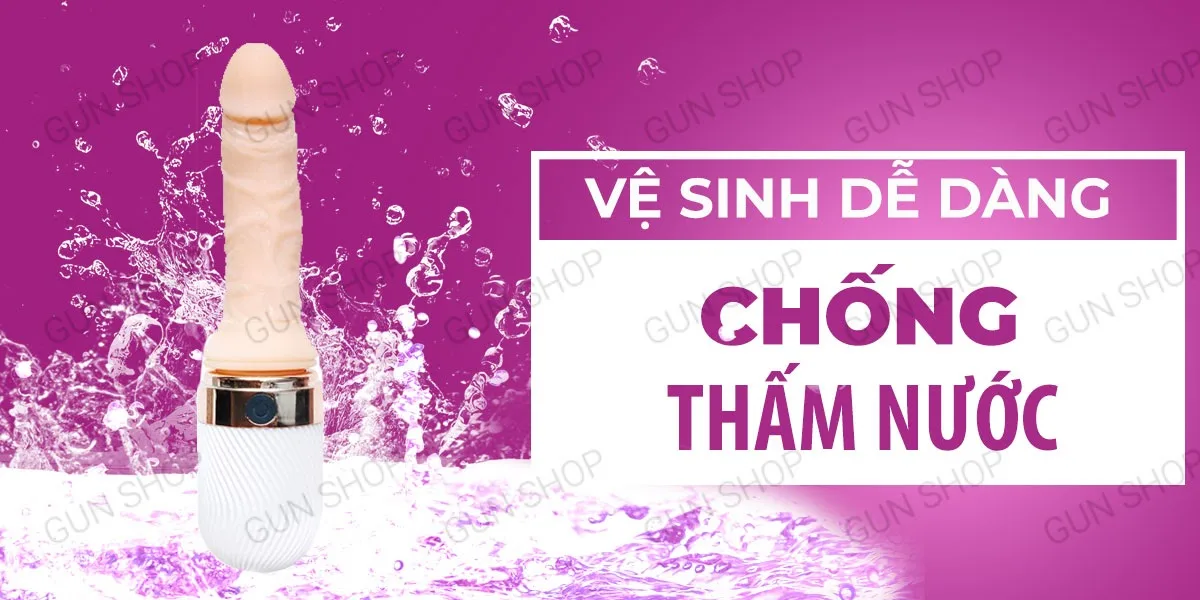 Dương vật giả rung thụt sạc điện phát nhiệt đa chế độ siêu — Hướng dẫn sử dụng và bảo quản sản phẩm đơn giản