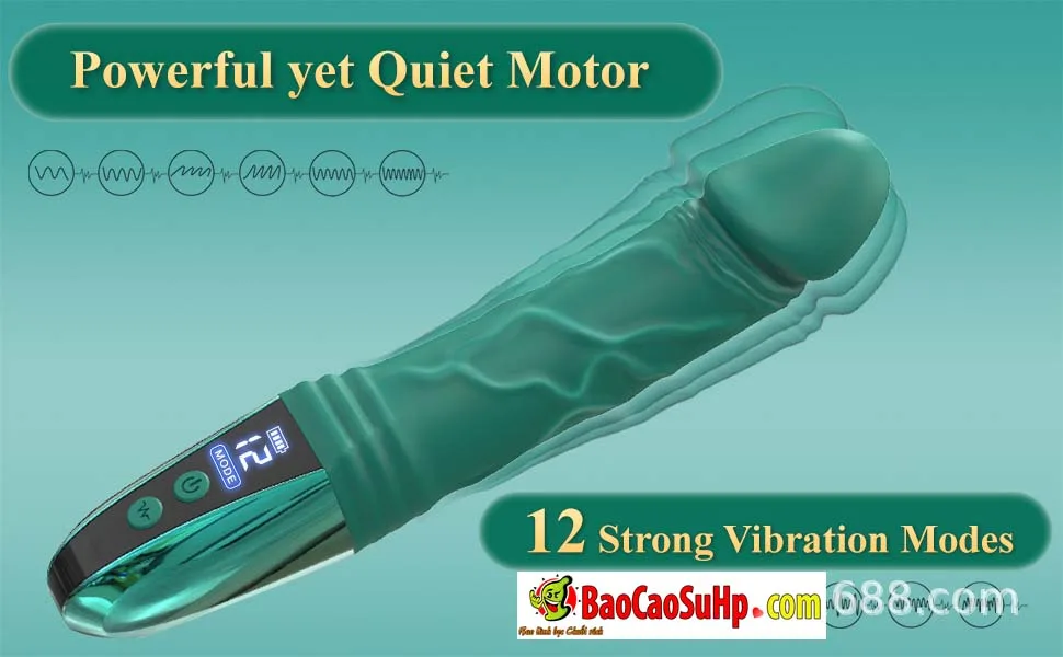 Hình ảnh Dương vật giả cầm tay Silicone Noctis mô phỏng 3D số 9