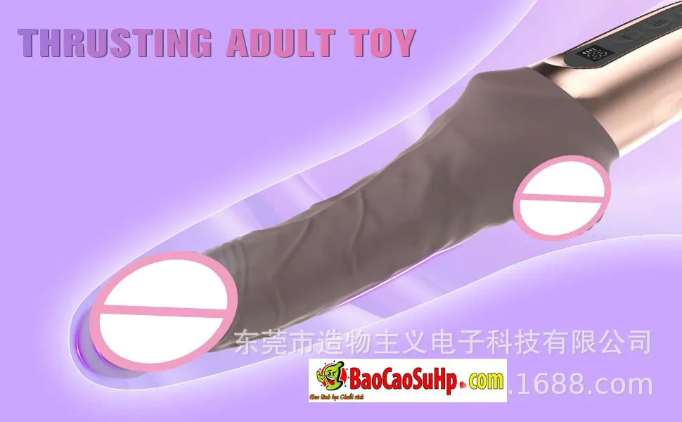 Dương vật giả Silicone Tenebris rung thụt ảnh 8