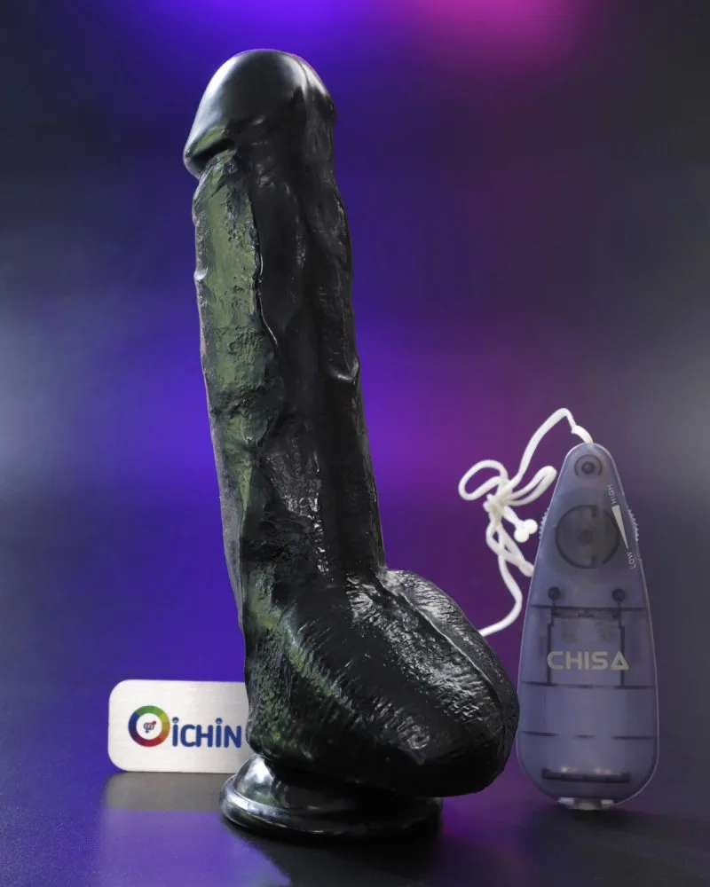 Dương vật giả chisa rubicon 9.9 inch gân guốc có rung