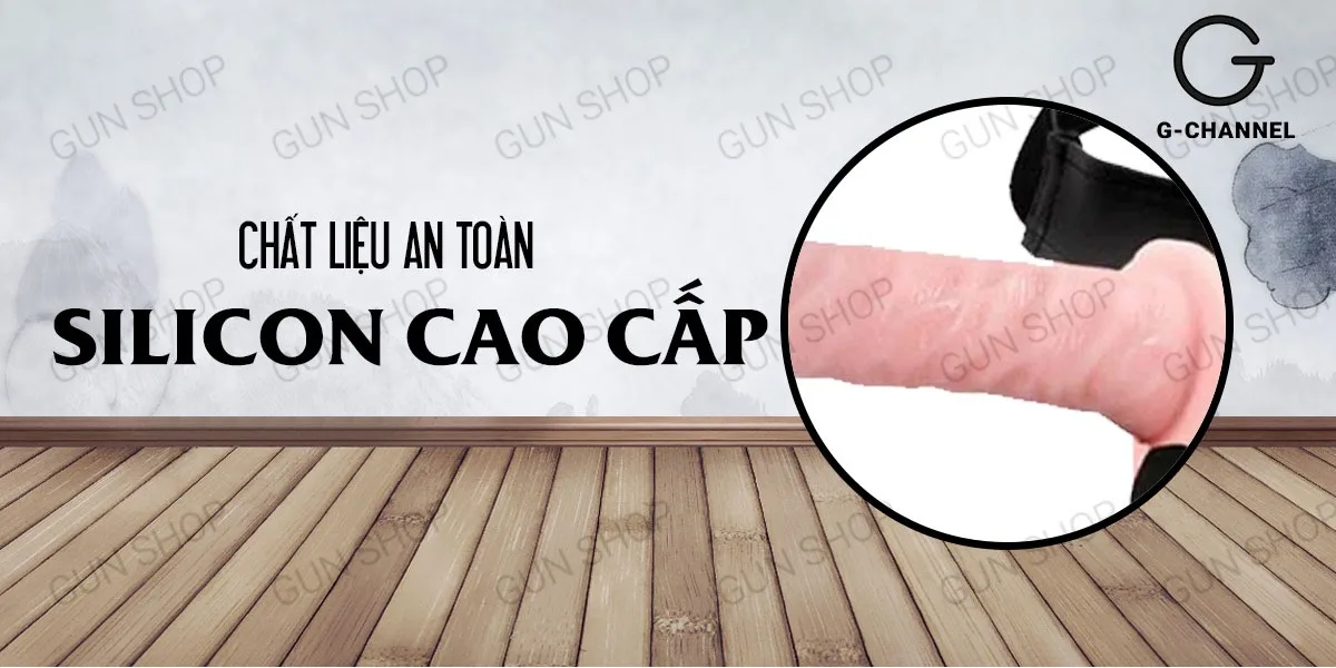 Dương vật giả rung có dây đeo 2 đầu pin - Baile Strap-on — Thiết kế 2 đầu mềm mại, rung mạnh – Trải nghiệm đỉnh cao