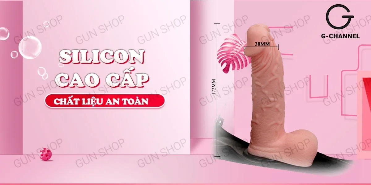 Dương vật giả Baile Trap-on dây đeo bơm to mềm mại kích — Đại lý Dương vật giả cao cấp có dây đeo và bơm tăng kích (2)