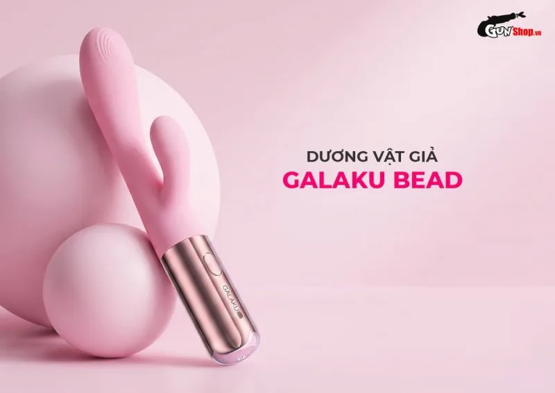 Dương vật giả đa năng Galaku Bead rung kích thích cùng lúc âm vật và âm đạo