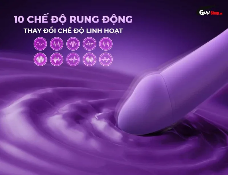 Galaku Dream có 10 chế độ rung động kích thích