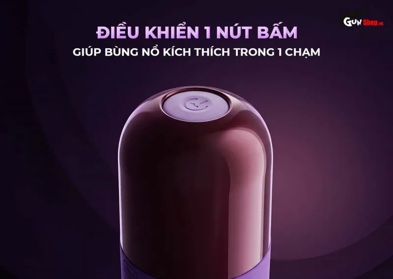 Galaku Dream điều khiển dễ dàng với 1 nút bấm giúp bùng nổ kích thích
