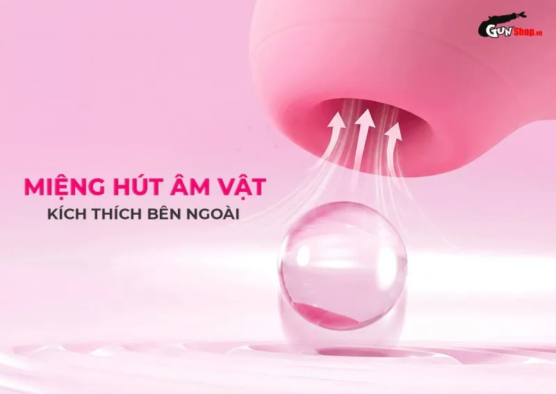 Galaku Mifan với miệng hút âm vật kích thích bên ngoài