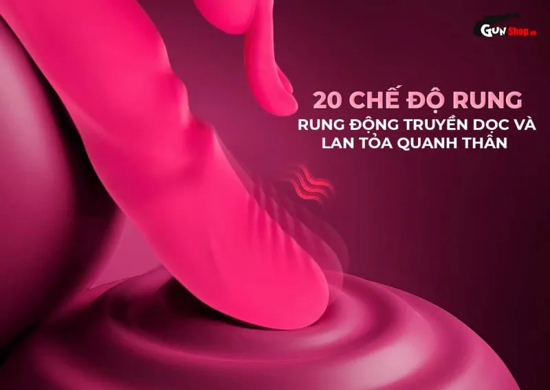 Galaku Ripple 3 in 1 với 20 chế độ rung mạnh mẽ