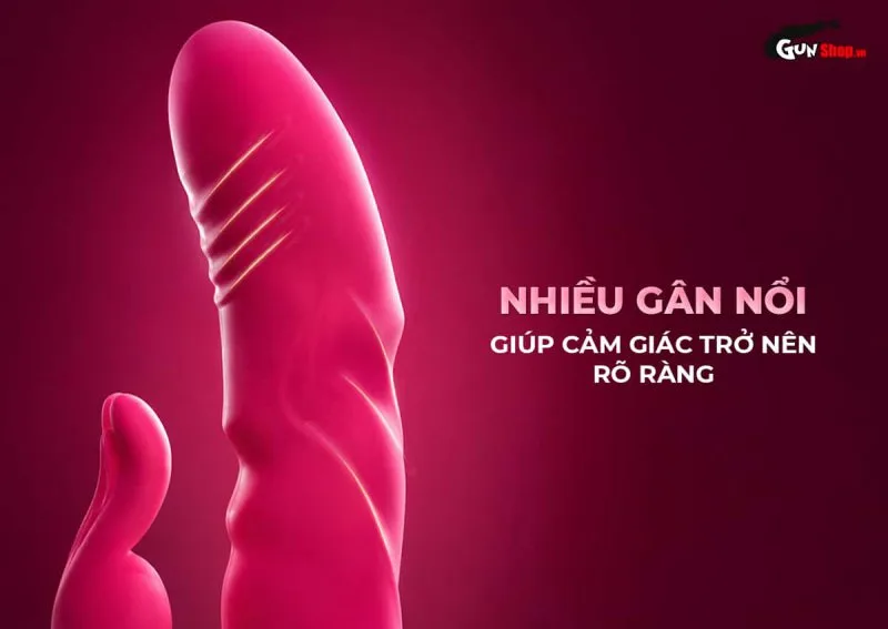 Galaku Ripple 3 in 1 với bề mặt nhiều gân nổi kích thích
