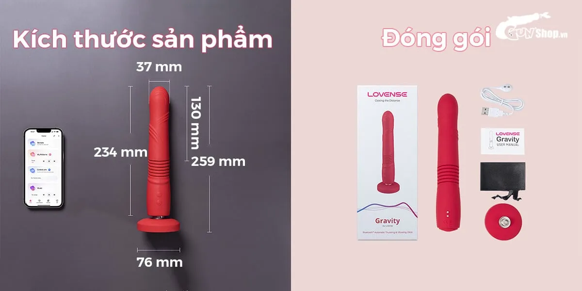 Dương vật giả Lovense Gravity điều khiển app silicon mềm — Đại lý Dương vật giả đa năng Lovense Gravity điều khiển qua (11)