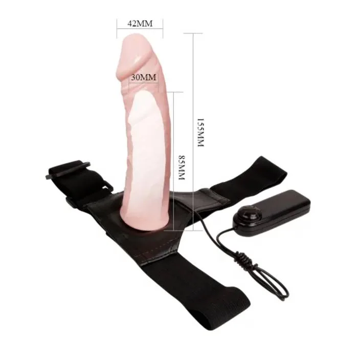 Dương vật giả rung dây đeo thoải mái trải nghiệm đỉnh cao — Chất Liệu Silicone Cao Cấp – Mềm Mại Như Thật