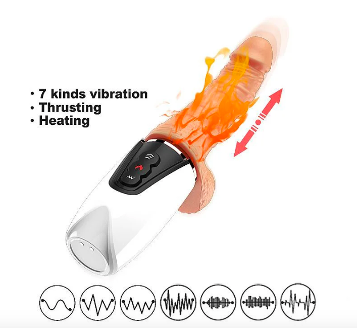 Dương vật giả Dibe Madge rung thụt tỏa nhiệt sạc USB siêu — Tính năng đa dạng, giúp thăng hoa mọi khoảnh khắc