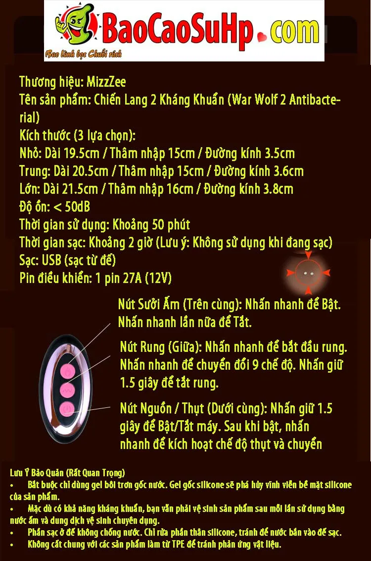 Hình ảnh giới thiệu Dương vật giả đóng đất silicone Mizzzee Rung lắc Primal Instinct 9