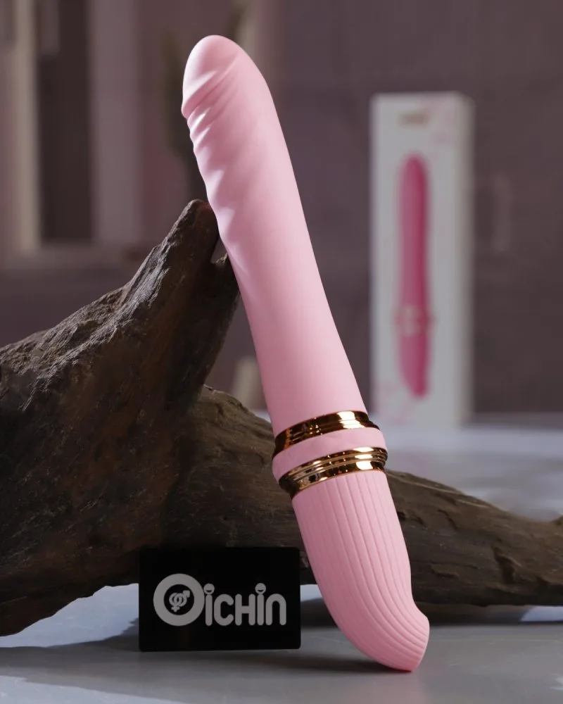Dương vật giả rung thổi Yeain Strech Sucking 10 chế độ màu hồng