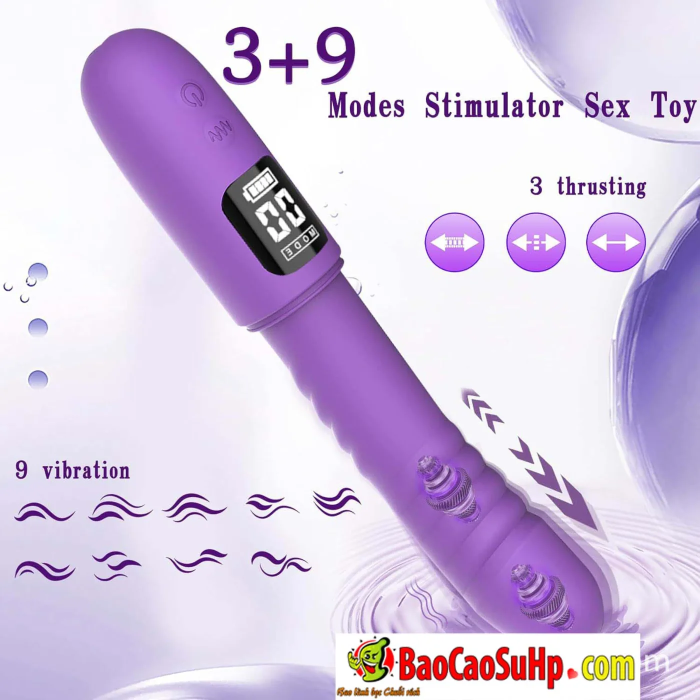 Dương vật giả cầm tay thụt lên xuống nhỏ gọn Jiuuy — hình 11