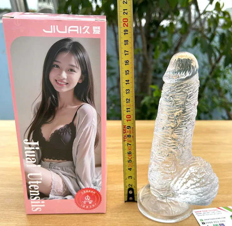 Dương vật giả siêu mềm dẻo dính tường Jiuai, kích thích tối — Hướng dẫn sử dụng dễ dàng