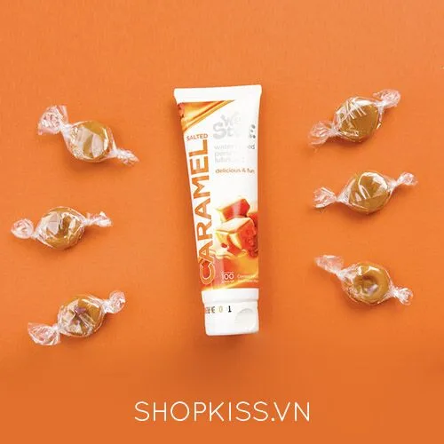 Gel bôi trơn Caramel Vị Mặn thơm ngon kích thích quan hệ — Với hương caramel ngọt nhẹ hòa quyện vị mặn tự nhiên, sản