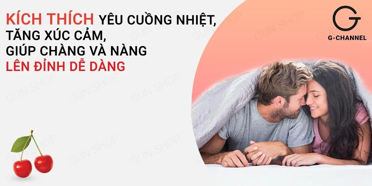 Gel bôi trơn Hot Kiss 100ml hương chery đẳng cấp mượt mà — Hướng dẫn sử dụng Gel bôi trơn Hot Kiss Cherry