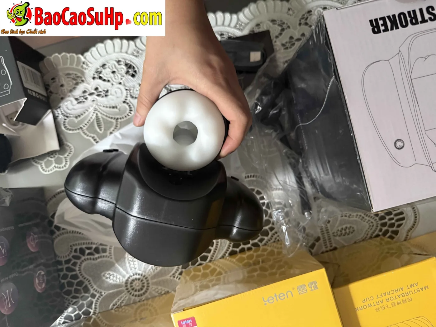 Ảnh chụp thực tế Cốc thủ dâm mini Amaotoha tại shop - ảnh 4