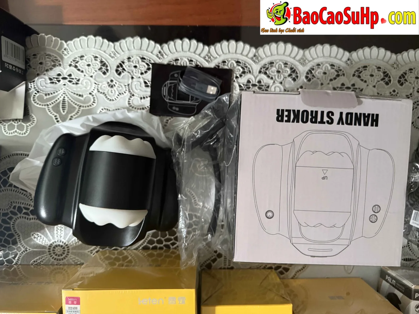 Ảnh chụp thực tế Cốc thủ dâm mini Amaotoha tại shop - ảnh 3