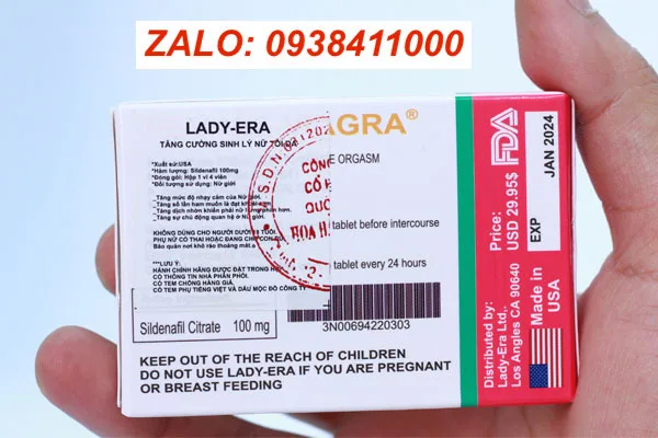 Lady Era 100mg thuốc kích dục nữ pfizer Mỹ chính hãng tăng — Thành phần và công dụng nổi bật của Lady Era